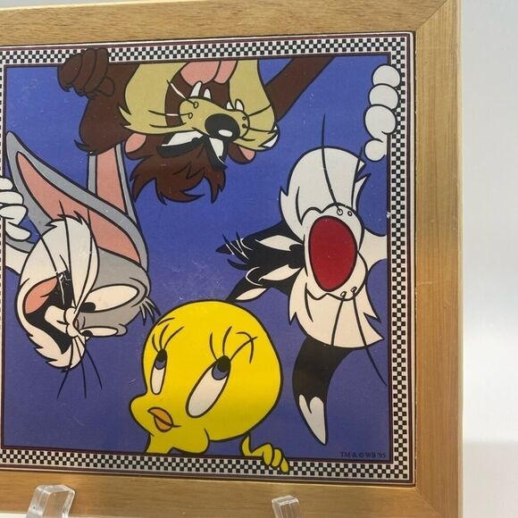 Vintage Looney Toons wall decor - art tile tweetie - Picture 4 of 5